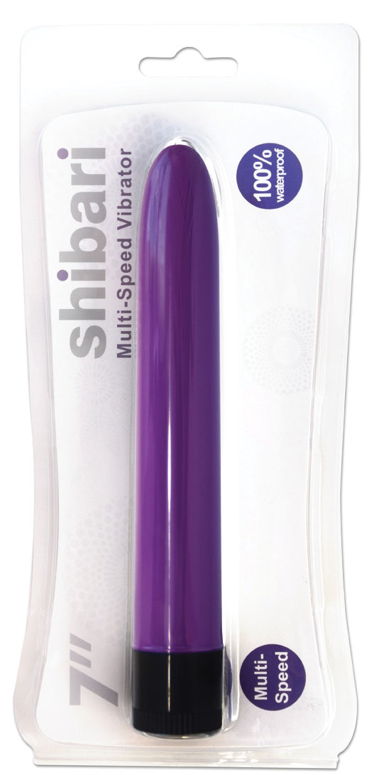 Shibari 7 Multi Speed Vibrator Purple