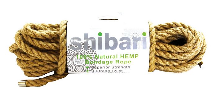 Shibari Natural Hemp Bondage Rope Meters 10 Meters