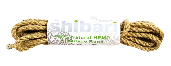 Shibari Natural Hemp Bondage Rope Meters 5 Meters