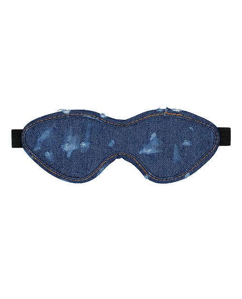 Shots Denim Eye Mask Blue