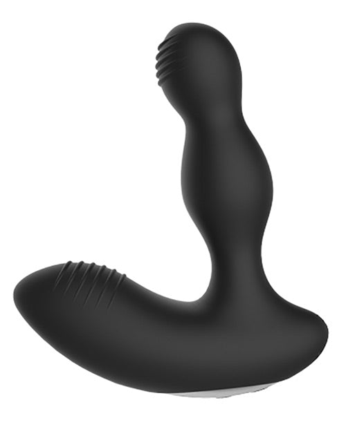 Shots Electroshock E-stimulation Vibrating Prostate Massager - Black