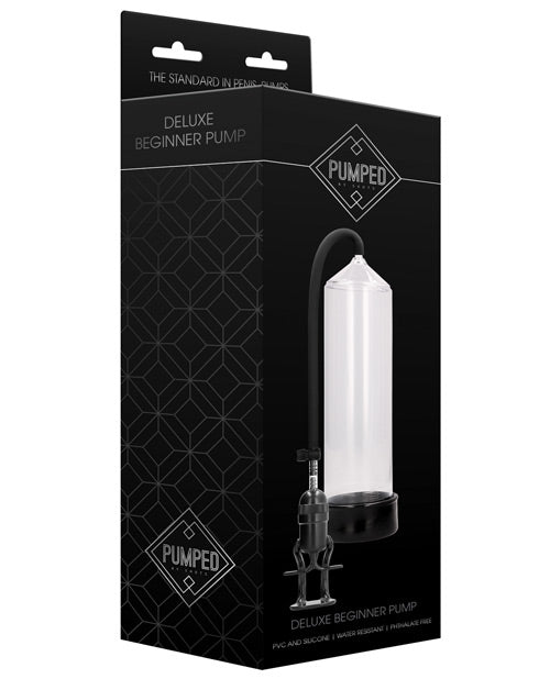 Shots Pumped Deluxe Beginner Pump Transparent