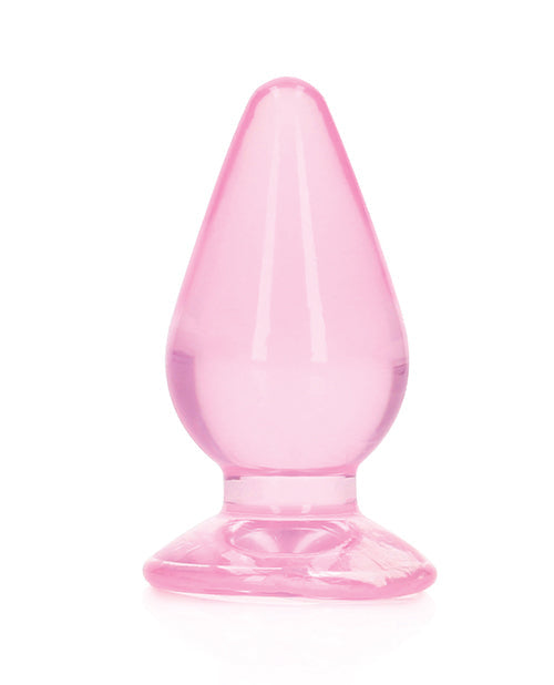 Shots Realrock Crystal Clear Anal Plug