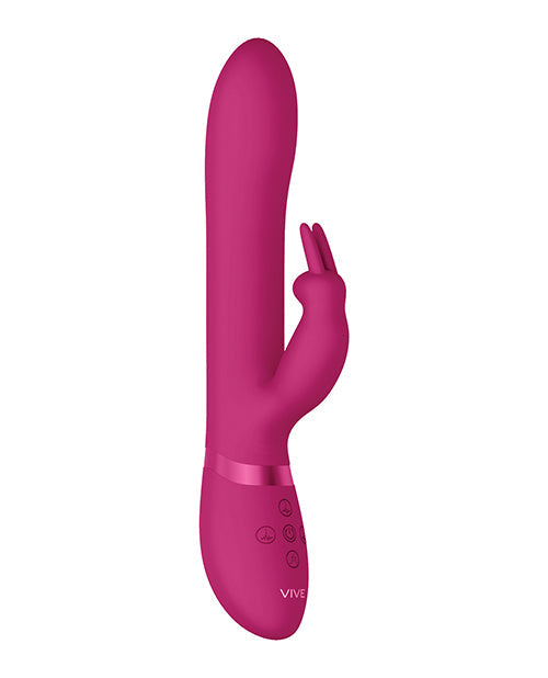 Shots Vive Amoris Stimulating Beads Rabbit Vibrator - Pink