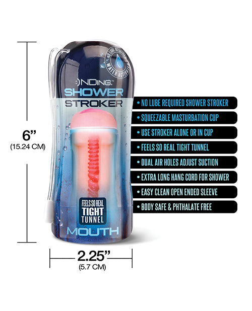 Shower Stroker Mouth - Ivory Mouth