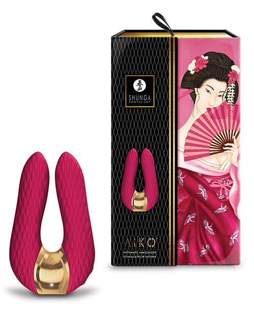 Shunga Aiko Intimate Massager Raspberry Vibrator