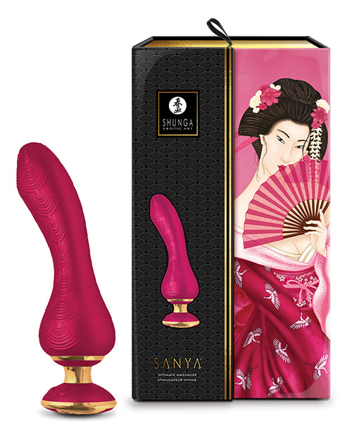 Shunga Sanya Intimate Massager Raspberry