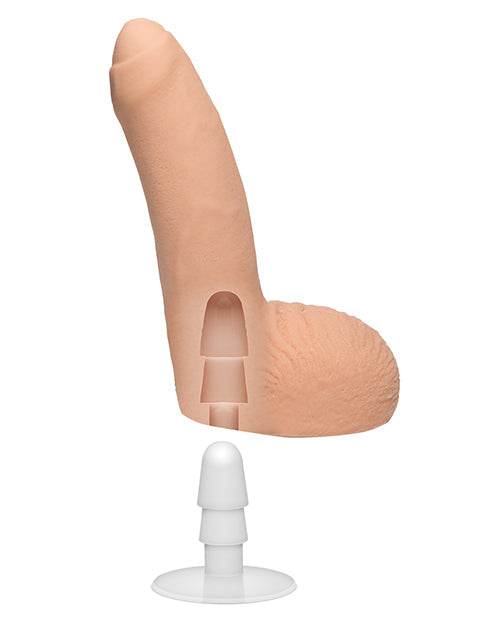 Signature Cocks Ultraskyn 8" Cock W/removable Vac-u-lock Suction Cup - William Seed