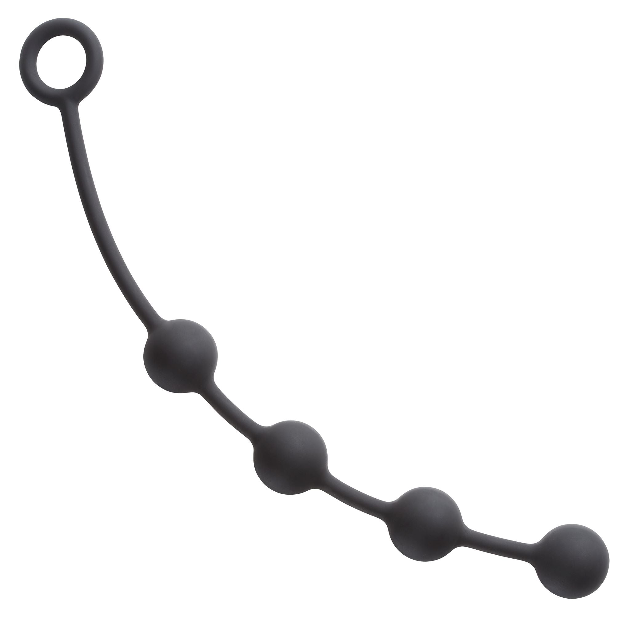 Silicone Anal Bead Black / Medium