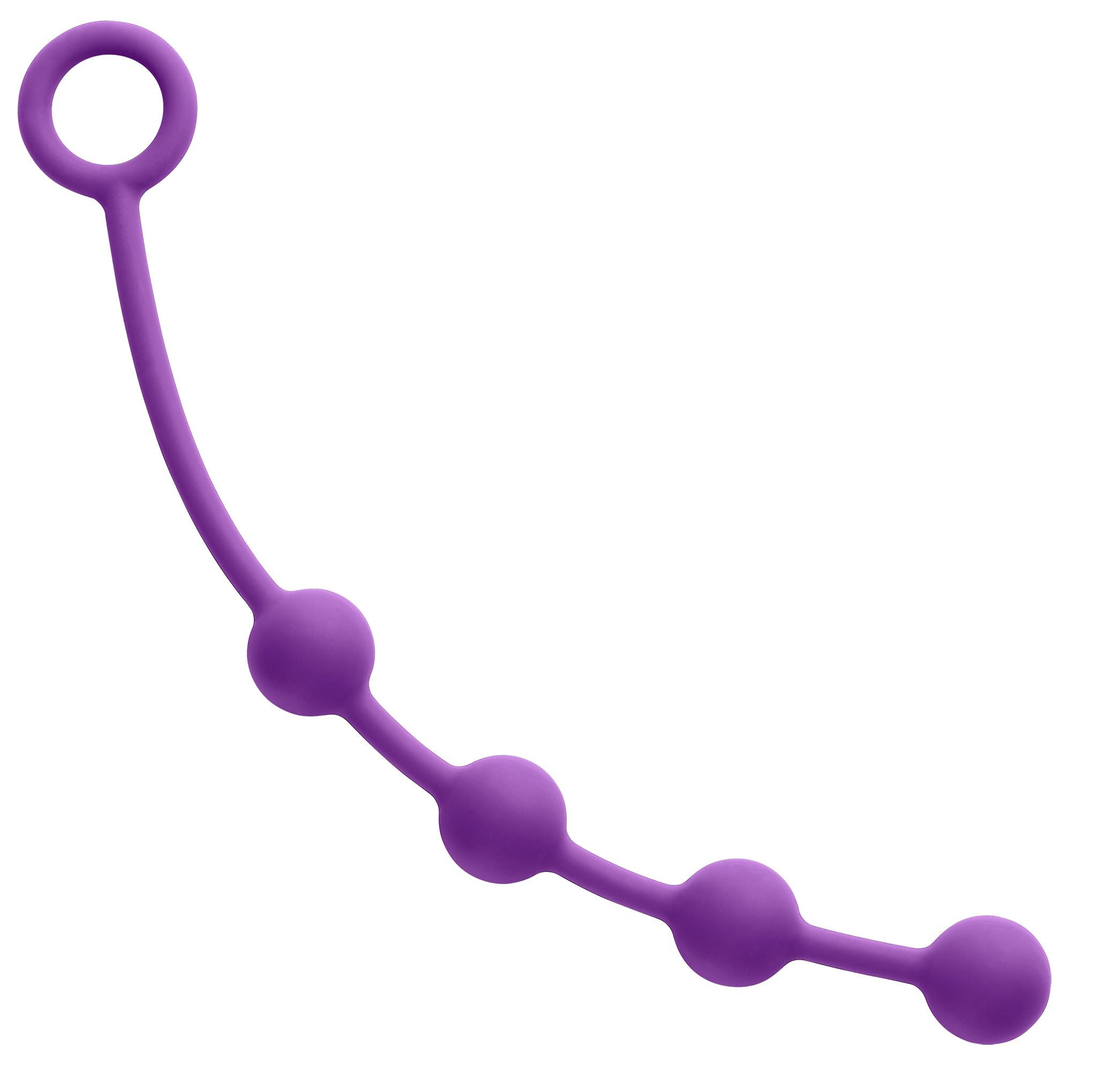 Silicone Anal Bead Plum / Small