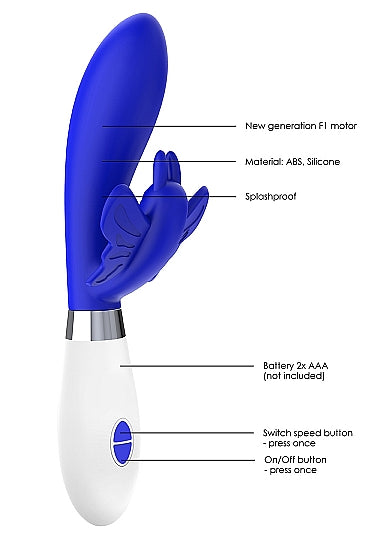 Silicone G-Spot Vibrator - Alexios by Shots America