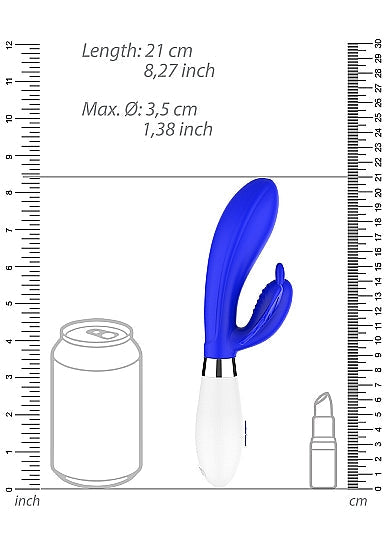 Silicone G-Spot Vibrator - Alexios by Shots America