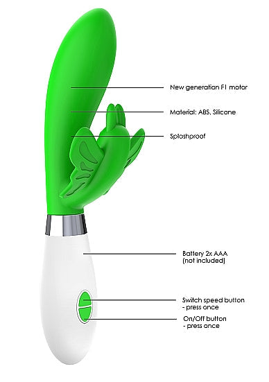 Silicone G-Spot Vibrator - Alexios by Shots America