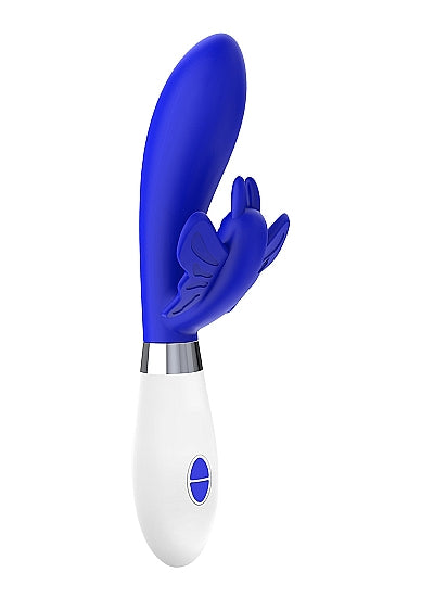 Silicone G-Spot Vibrator - Alexios by Shots America Royal Blue