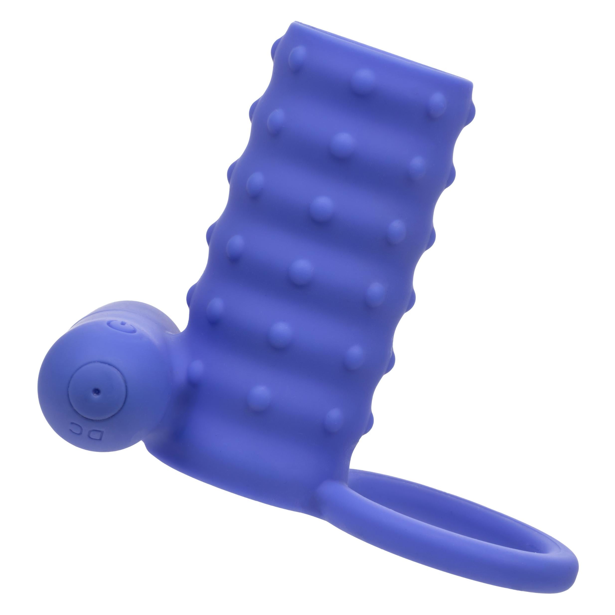 Silicone Rechargeable Endless Desires Enhancer -  Blue