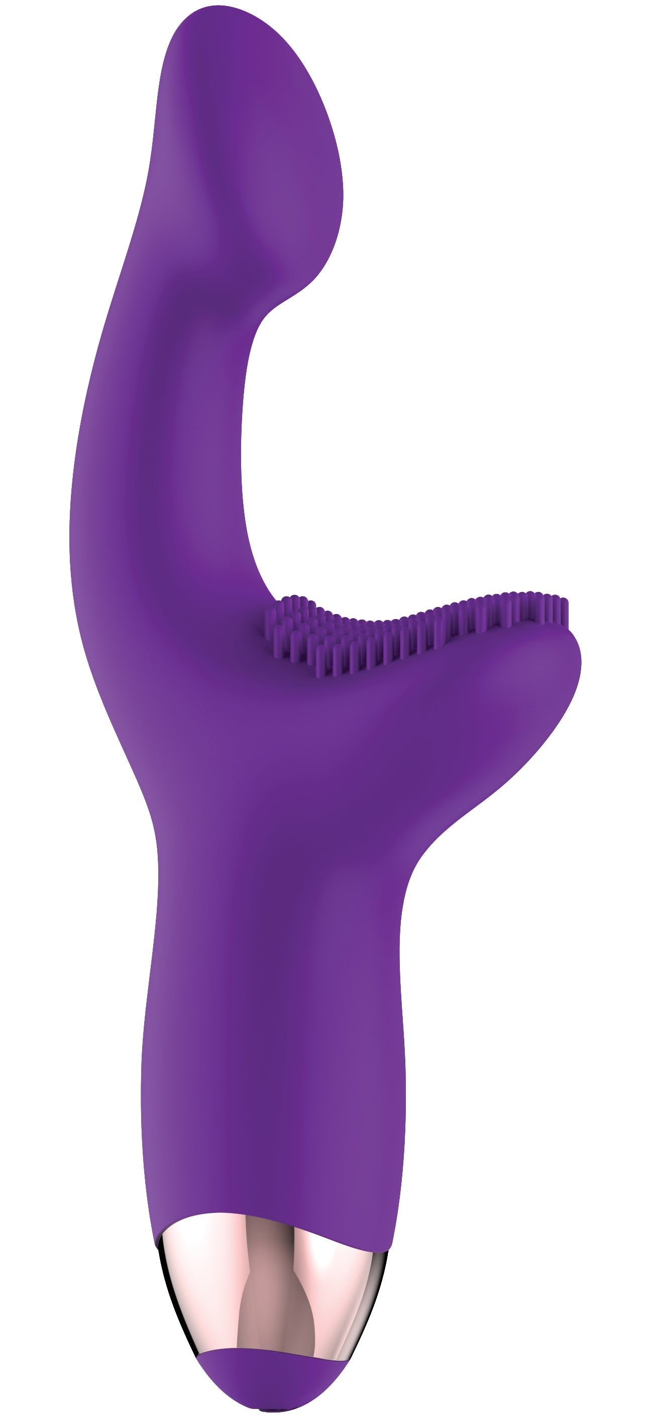 Silicone Rechargeable G-Spot Vibrator Pleaser