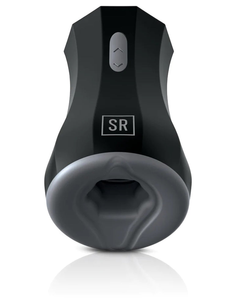 Silicone Twin Turbo Stroker - Black