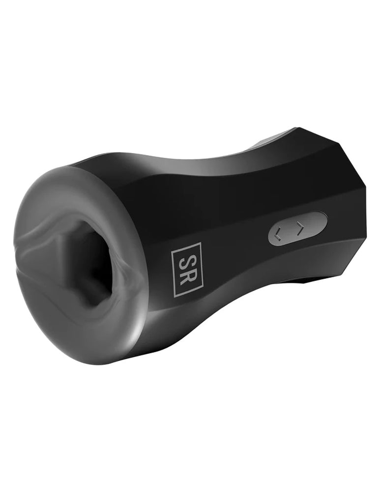 Silicone Twin Turbo Stroker - Black