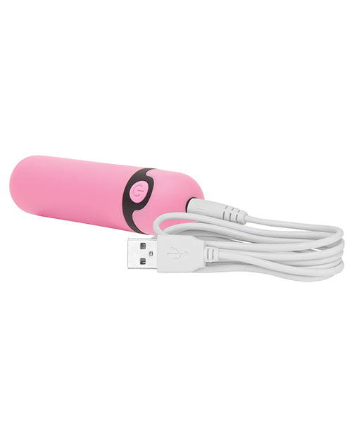 Simple & True Pleasure Rechargeable Vibrating Bullet - Pink Pink