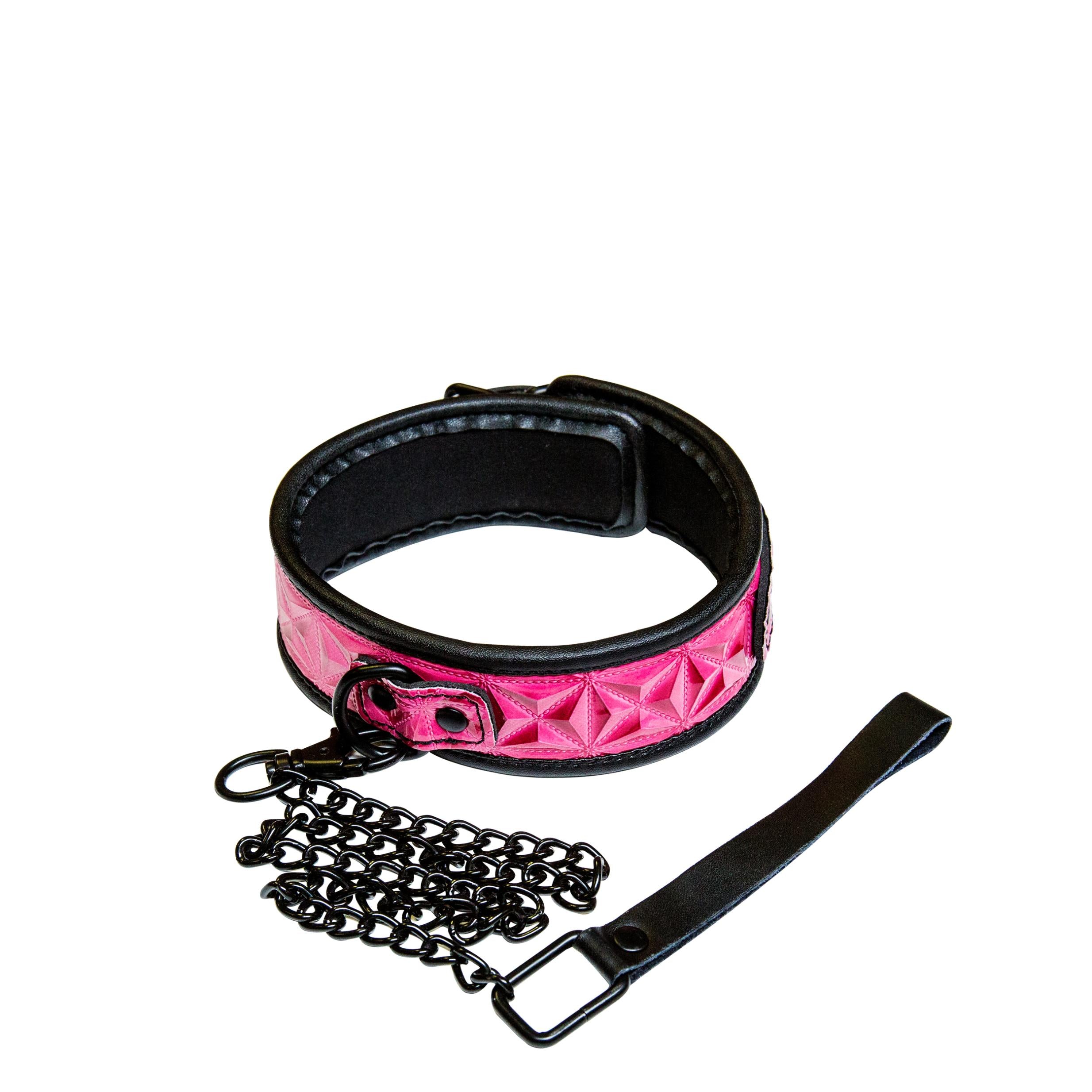 Sinful 2in Collar Pink Pink