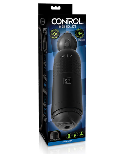 Sir Richards Control Power-bator W/talking & Moaning - Black