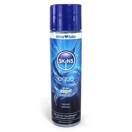 Skins Aqua Water Based Lubricant 8.5oz