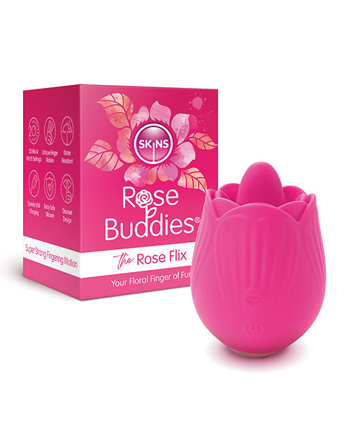 Skins Rose Buddies - Rose Flix Finger Vibrator