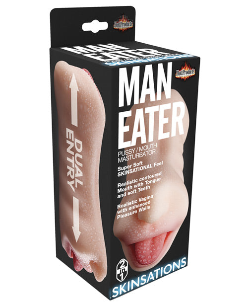 Skinsations Man Eater Pussy/mouth Masturbator