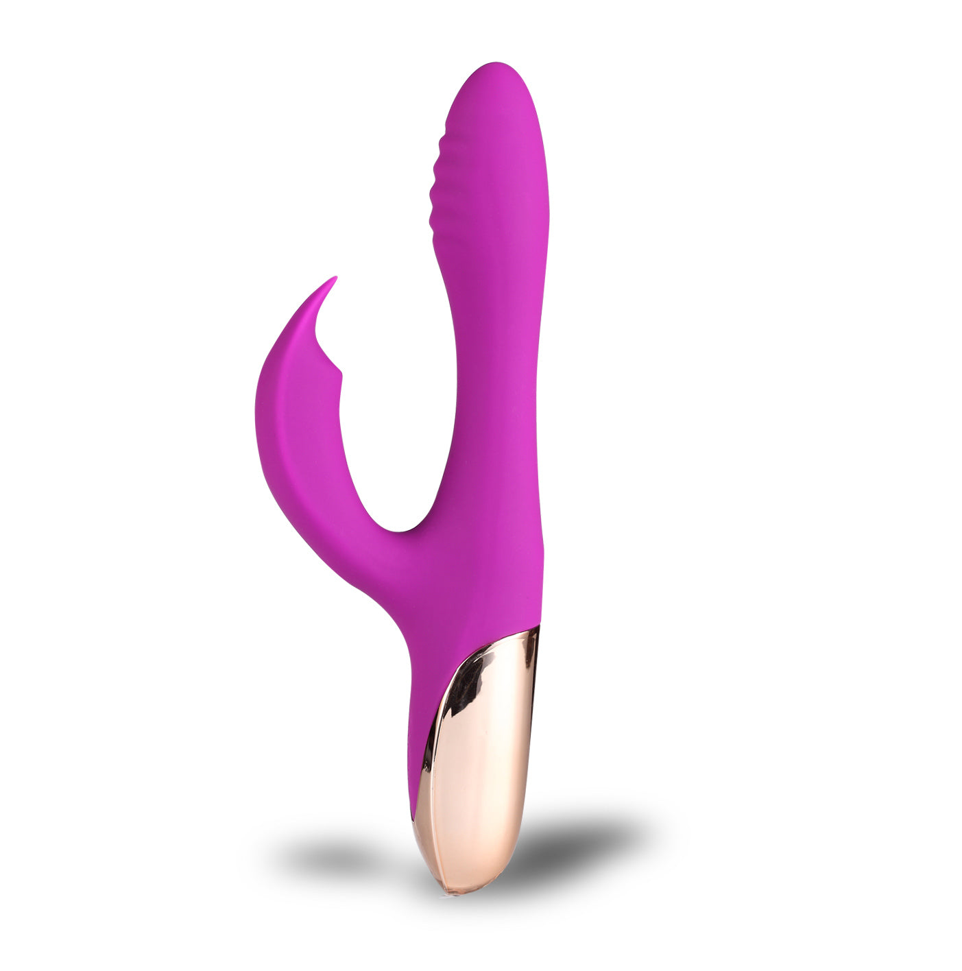 Skyler Silicone Bendable Rabbit Vibrator - Purple