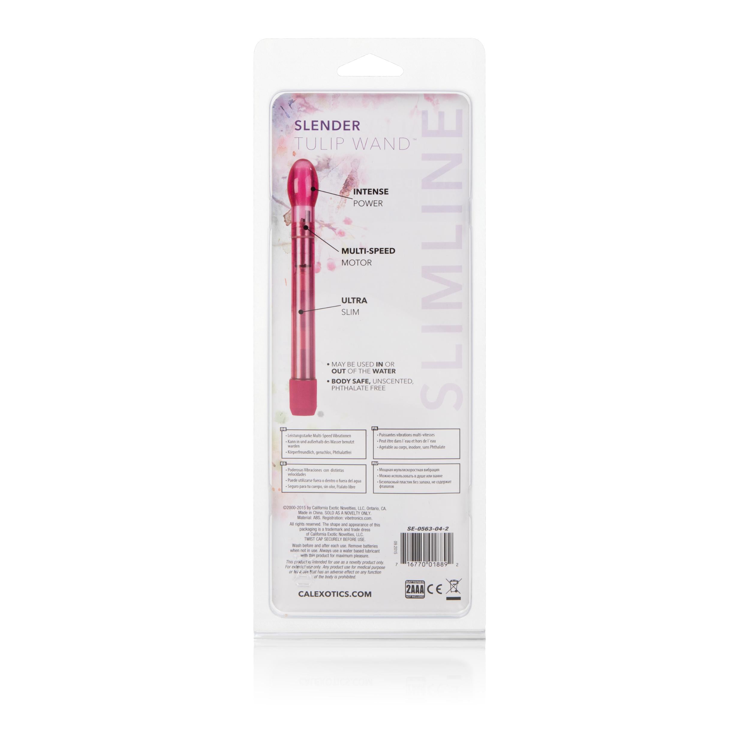 Slender Tulip Wand Magenta