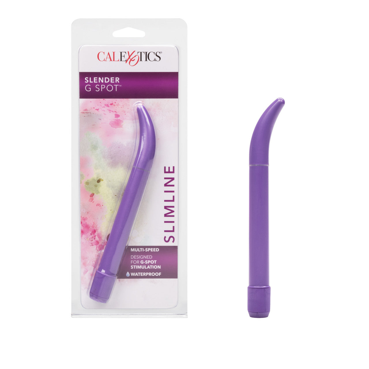 Slenderr G-Spot Vibrator 7 Inches Massager - Purple