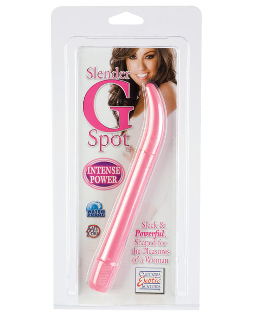 Slenderr G-Spot Vibrator 7 Inches Massager - Purple Pink