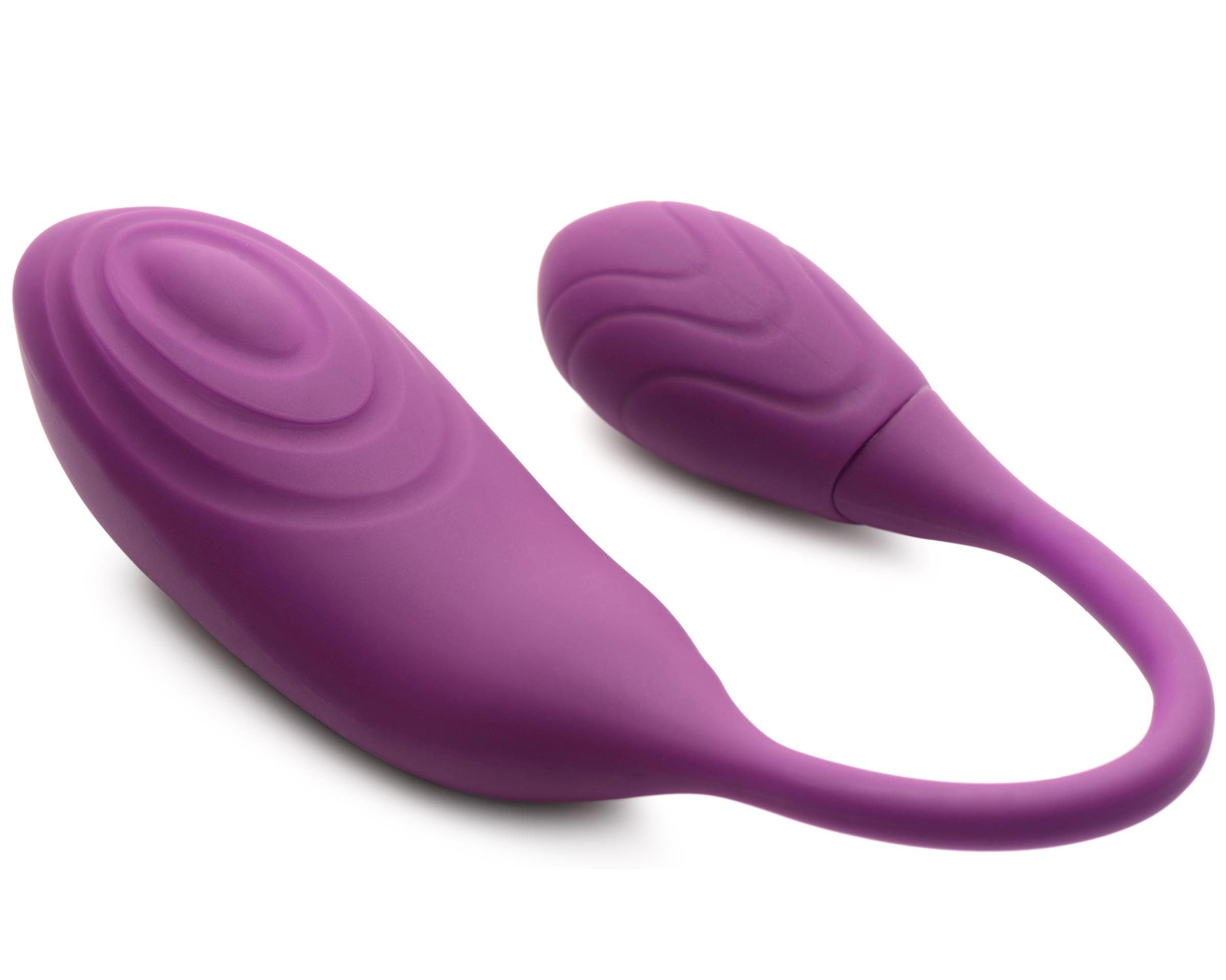 Slim Pulse 7x Pulsing Clit Stimulator and Vibrating Egg - Purple