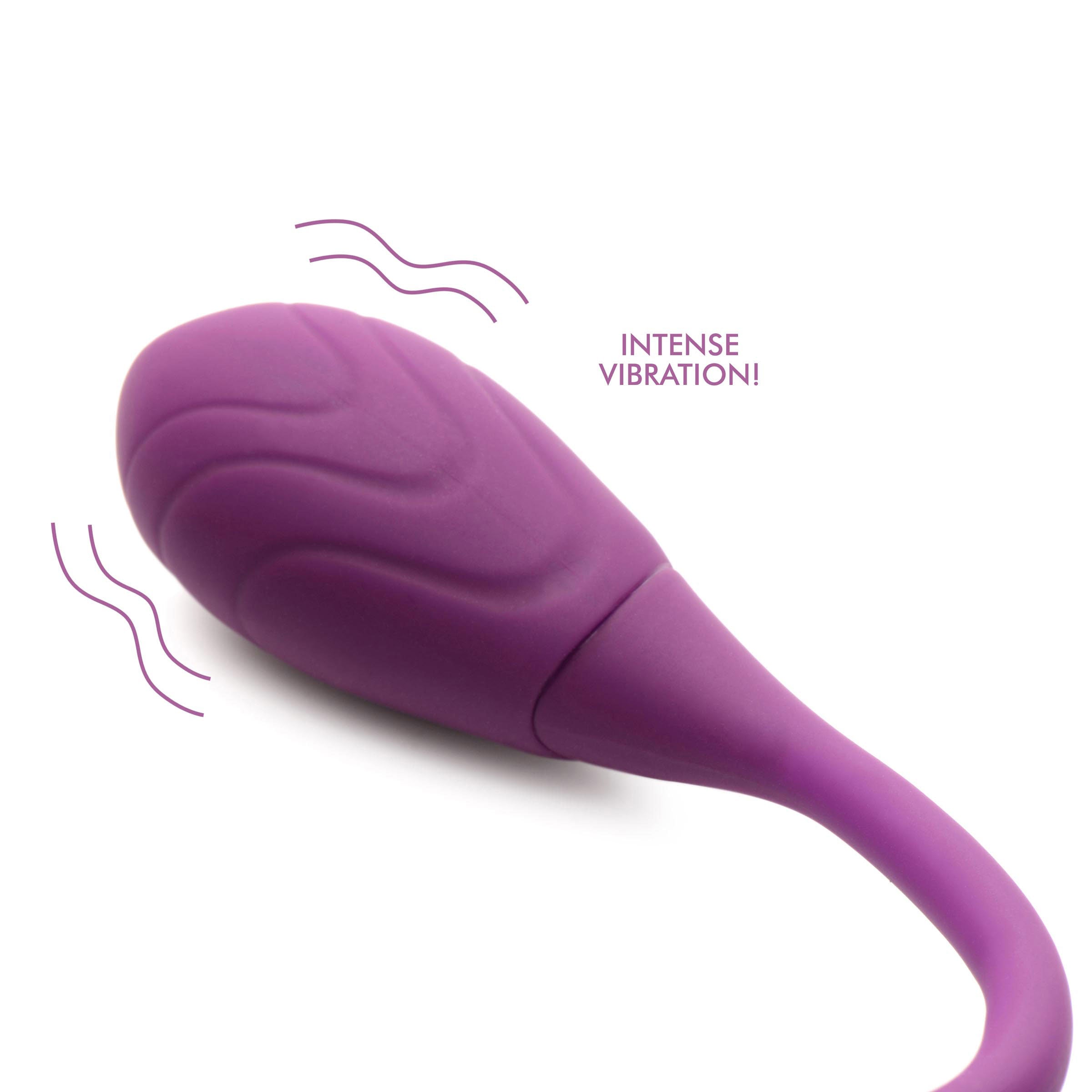 Slim Pulse 7x Pulsing Clit Stimulator and Vibrating Egg - Purple