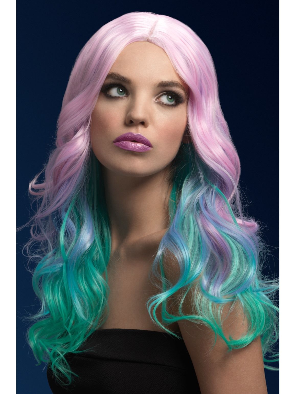 Smiffy The Fever Wig Collection Khloe Pastel Ombre