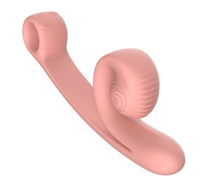 Snail Vibrator Curve - Peach