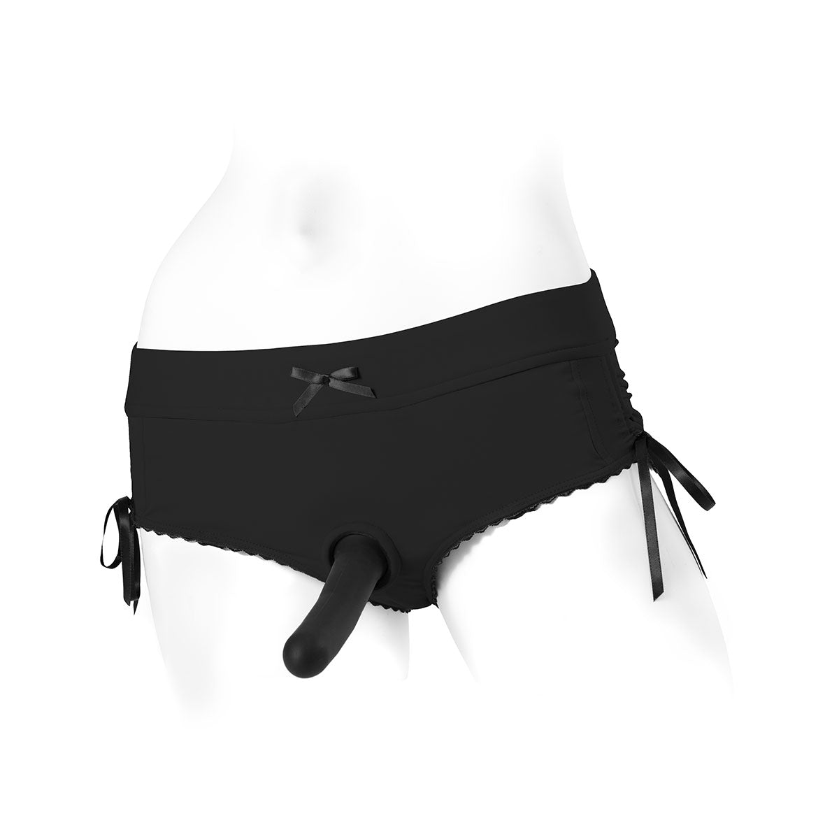 SpareParts Sasha Harness Black/Black Nylon - XL