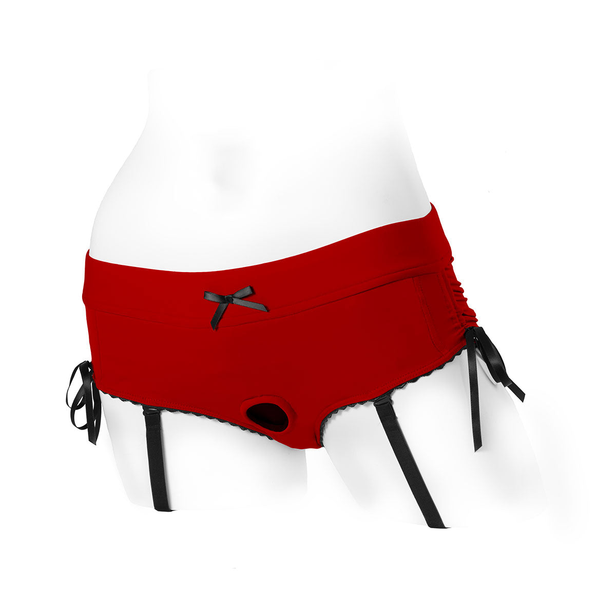 SpareParts Sasha Harness Red/Black Nylon - 2X