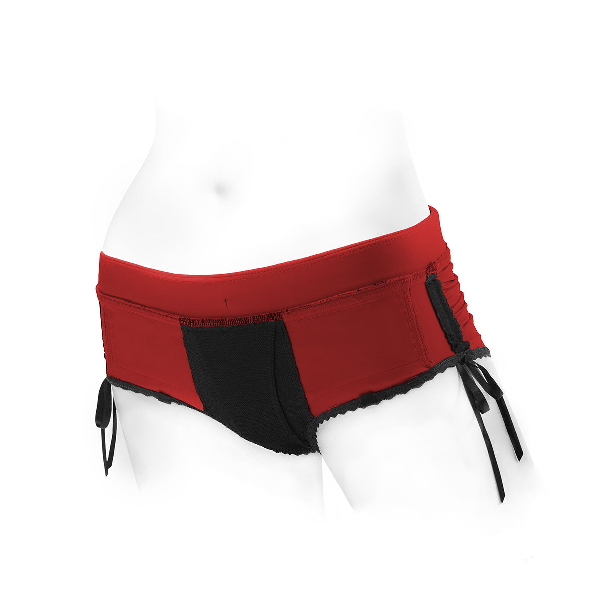 SpareParts Sasha Harness Red/Black Nylon - 2X