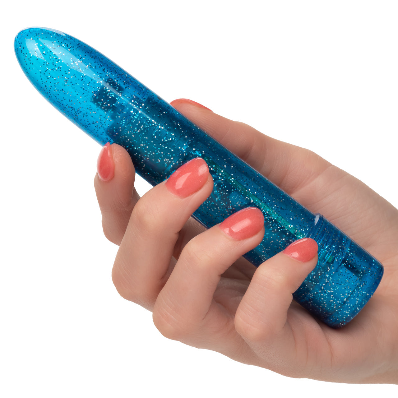 Sparkle Mini Vibrator - Pink Blue
