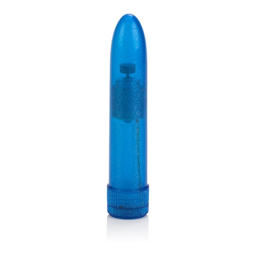 Sparkle Vibes - Blue Mini Vibrator by CalExotics Blue