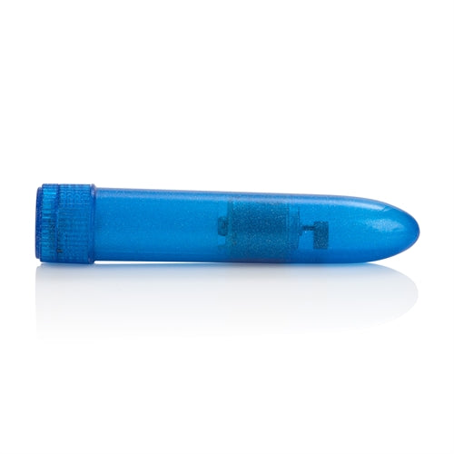 Sparkle Vibes - Blue Mini Vibrator by CalExotics Blue