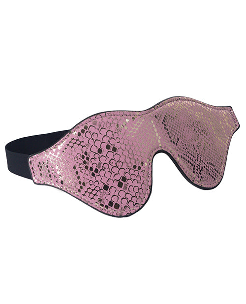 Spartacus Blindfold W/leather Pink