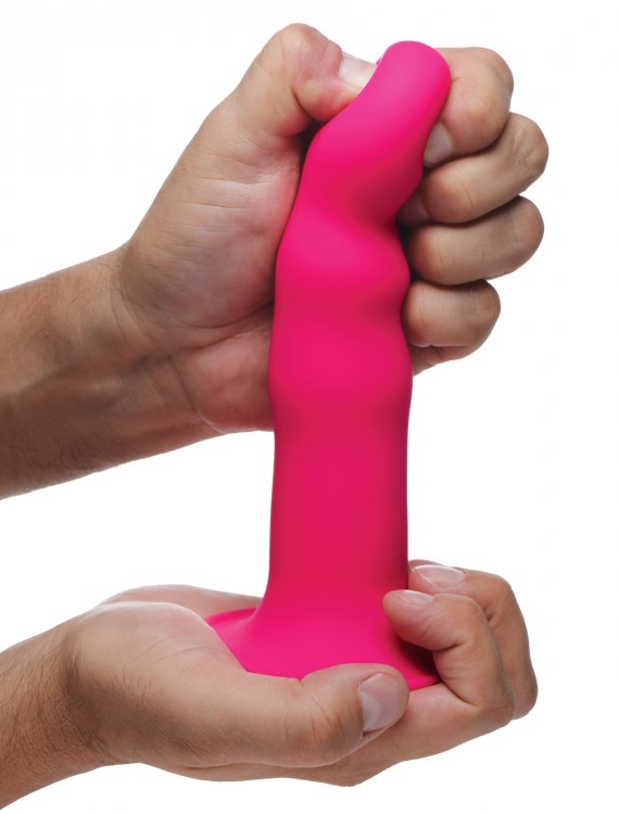 Squeezable Phallic Dildo - Light