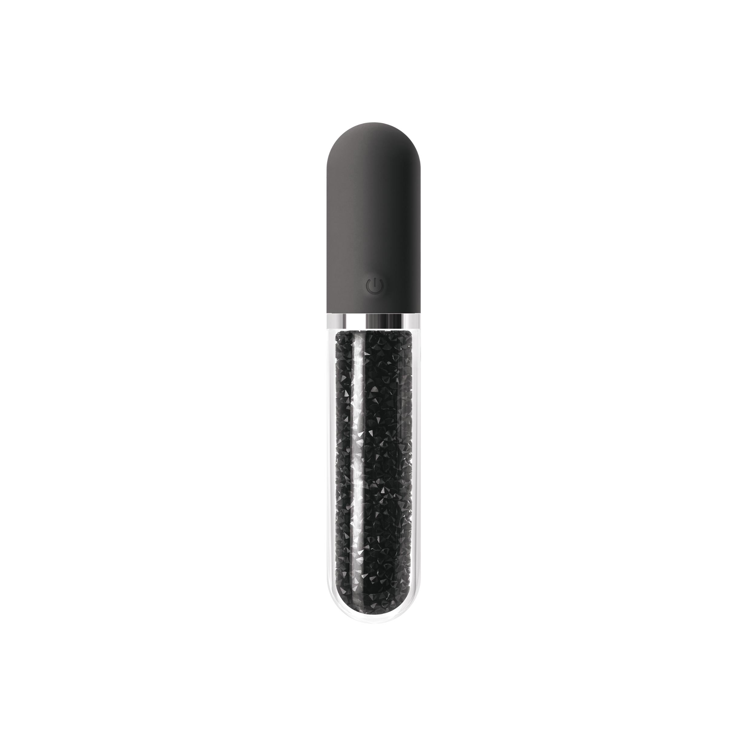 Stardust Charm: G-Spot Vibrator by NS Novelties Black