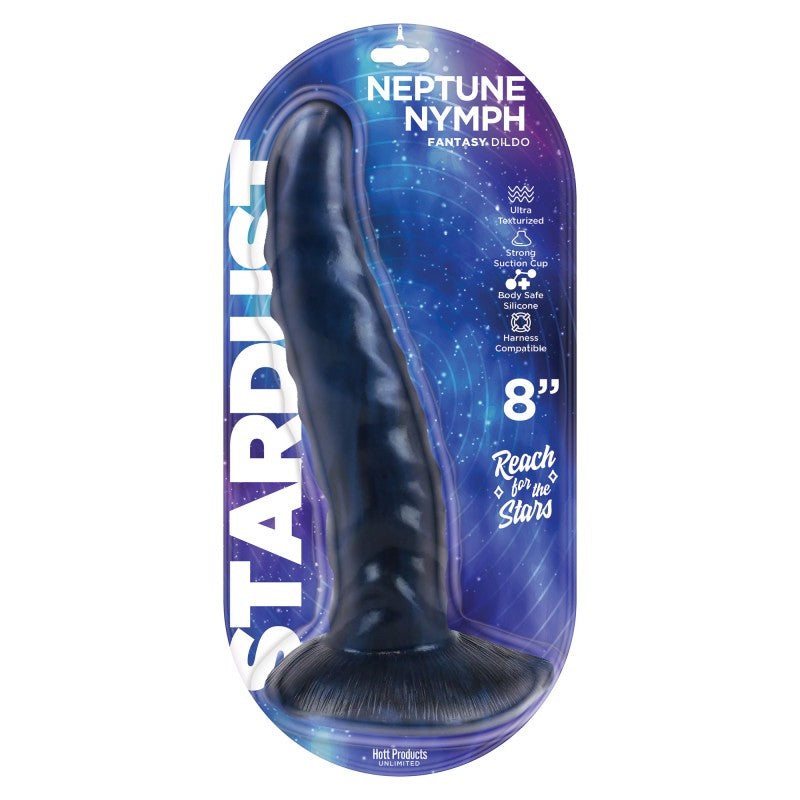 Stardust Neptune Nymph 9" Dildo - Purple