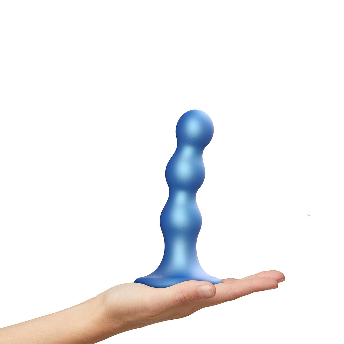 Strap-On-Me Balls Plug Dildo Blue - Medium