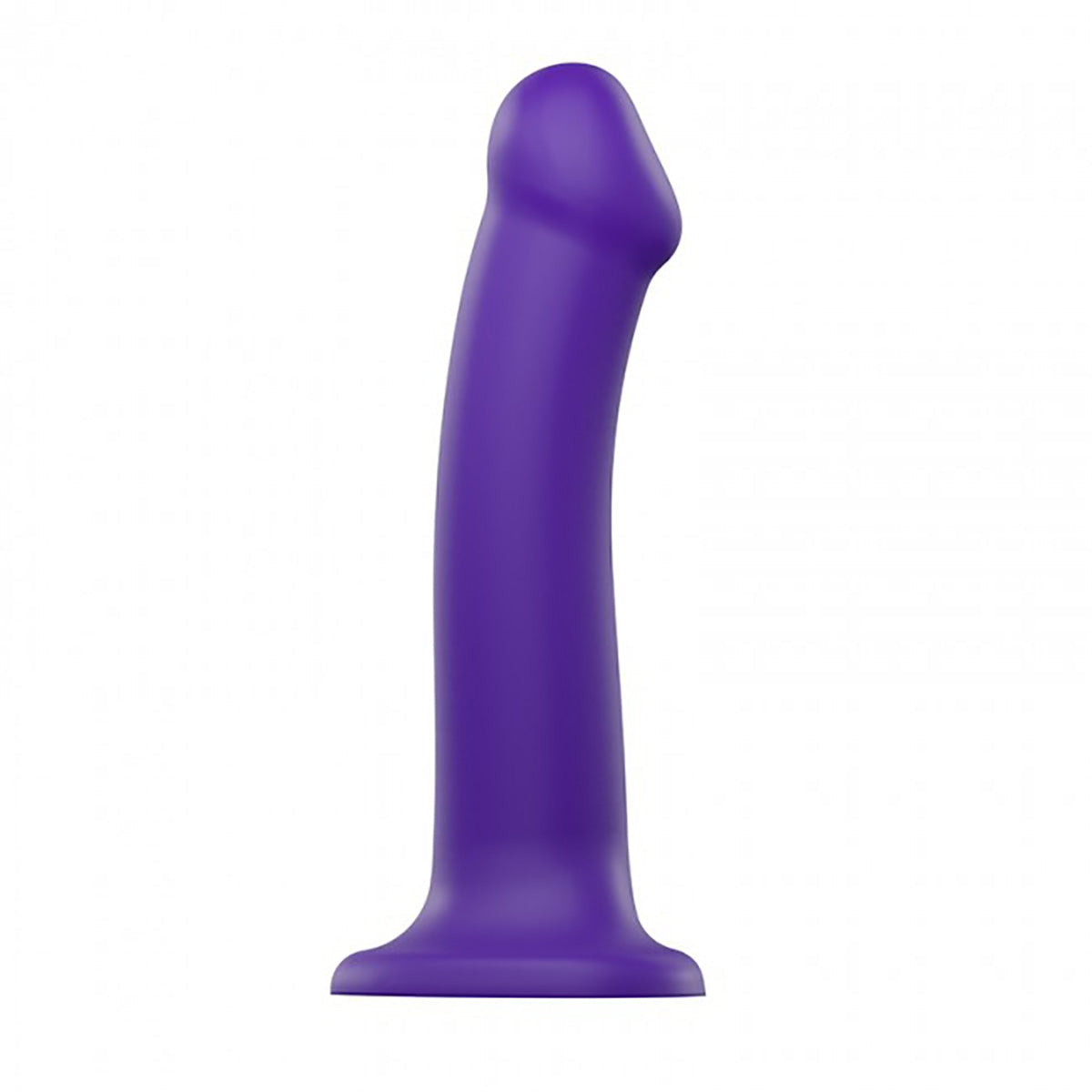 Strap-On-Me Bendable Dual Density Semi-Realistic Dildo Purple Large