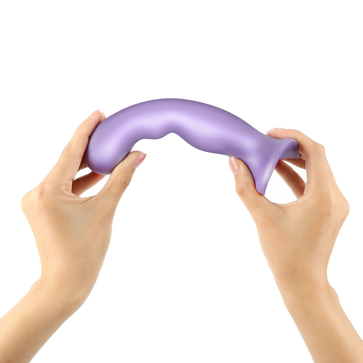 Strap-On-Me P&amp;G Plug Dildo Metallic Lilac - Large