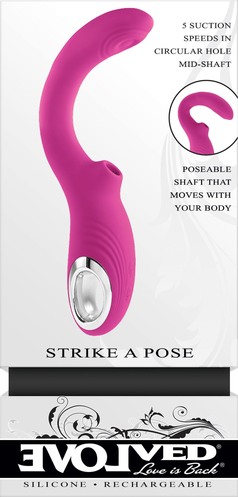 Strike a Pose G-Spot Stimulator - Magenta